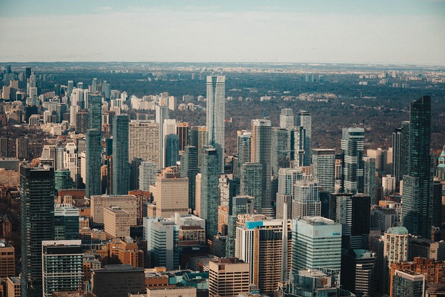 Canadian city skyline representing tech industry growth across Toronto Vancouver Montreal